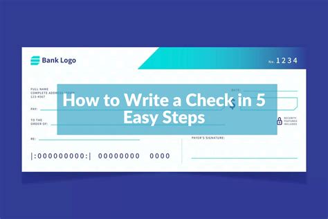 How To Write a Check: A Step.